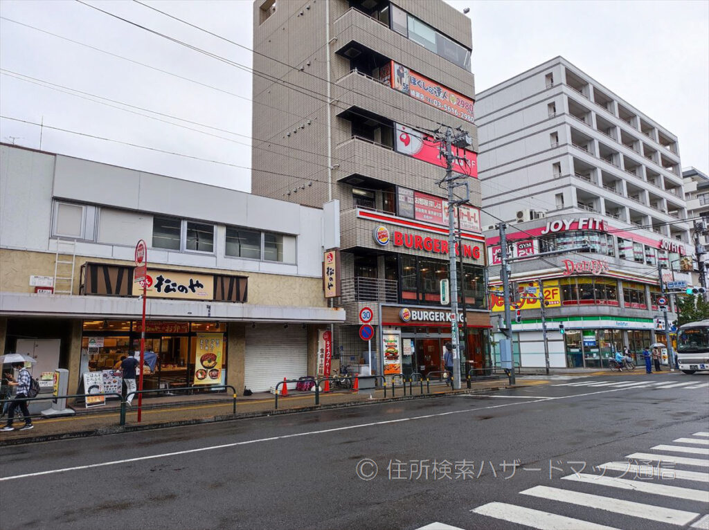綾瀬駅西口方面の飲食店