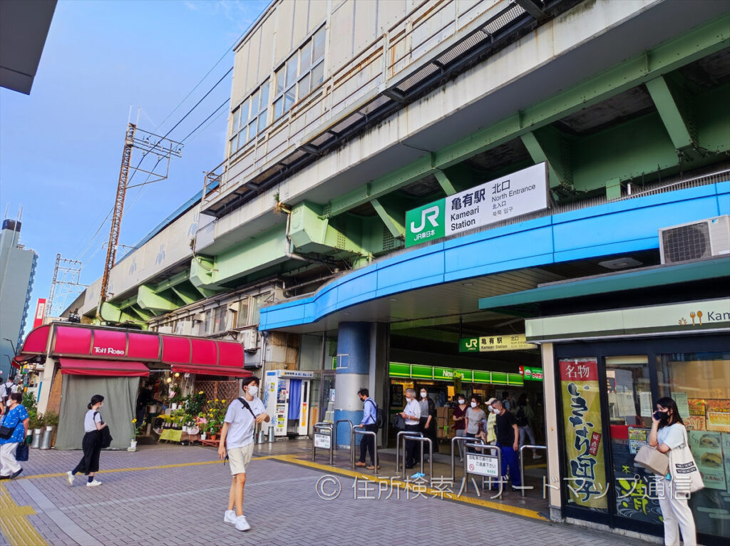 亀有駅北口の写真
