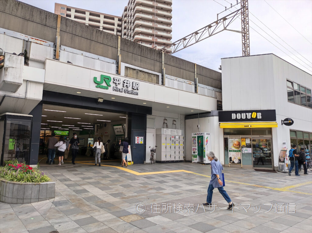 平井駅北口の写真