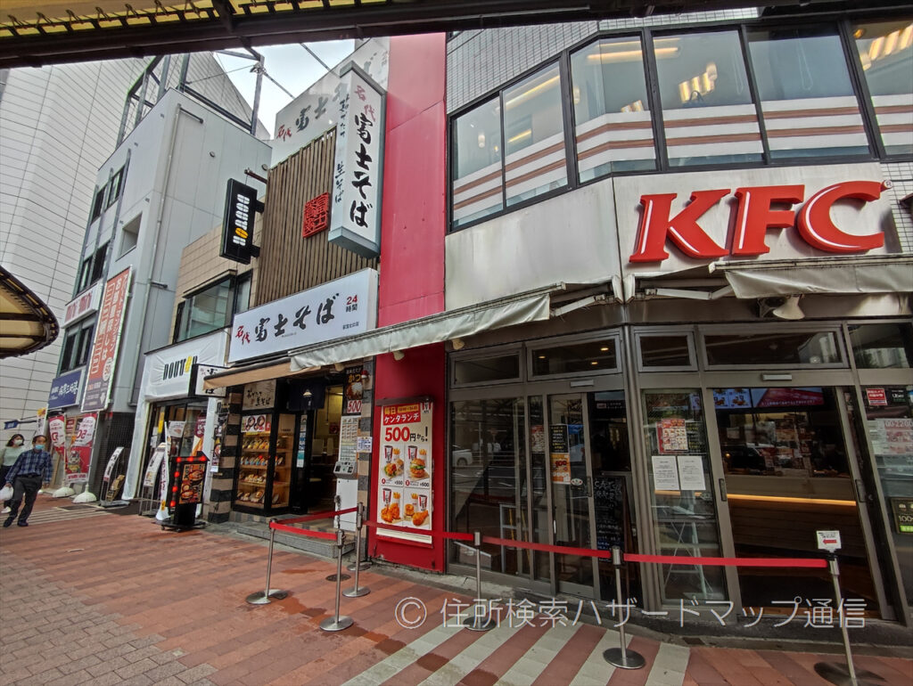 荻窪駅周辺のKFC