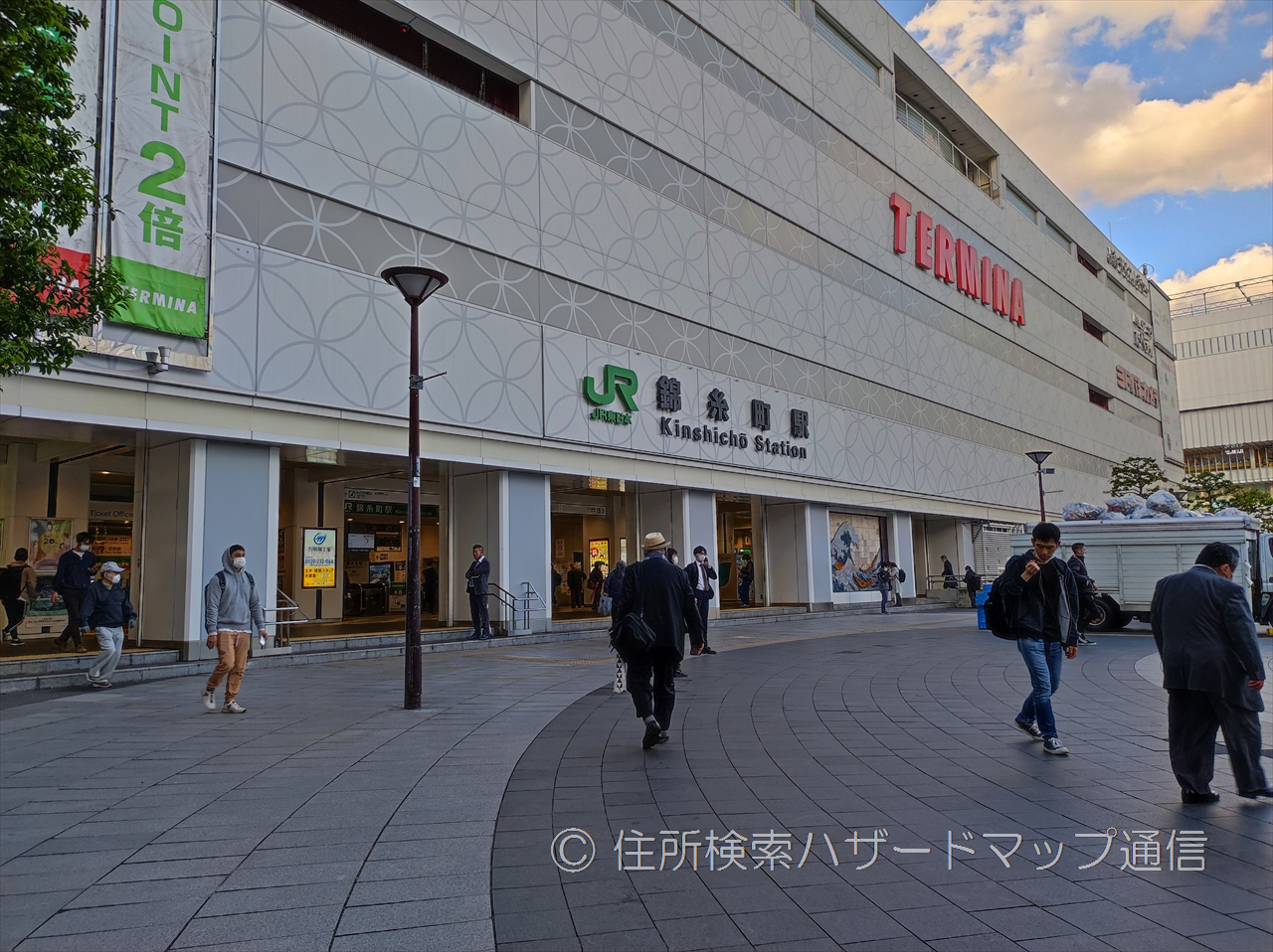 錦糸町駅の南口の写真