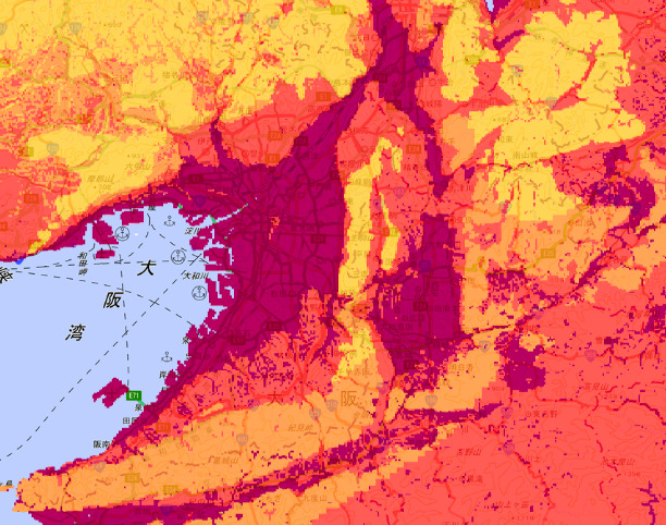 大阪府の地震危険度ランキング 地震に強い地域はどこ 21年3月公表 住所検索ハザードマップ