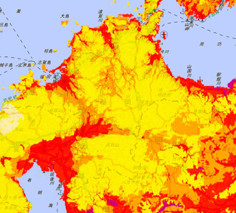 福岡県の地震危険度ランキング 地震に強い地域はどこ 2021年3月公表 住所検索ハザードマップ