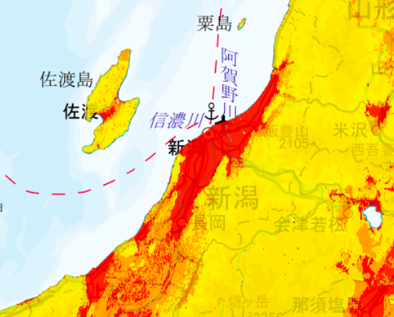 新潟県の地震危険度ランキング 地震に強い地域はどこ 2021年3月公表 住所検索ハザードマップ